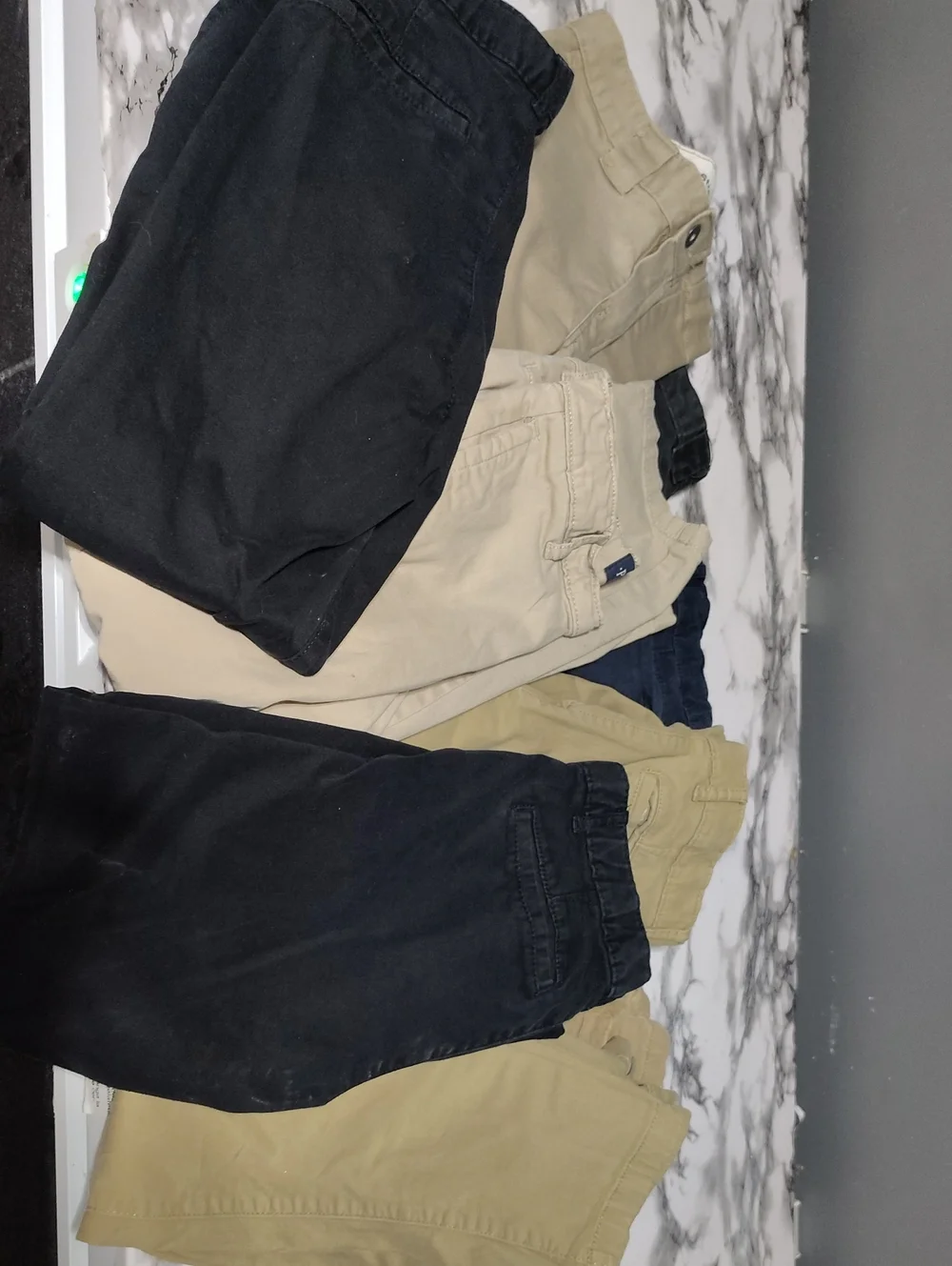 The Children's Place Boys' Shorts - Black and Tan